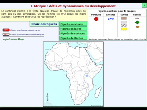 Croquis de géographie Bac - L'Afrique : défis et dynamismes du développement screenshot 3