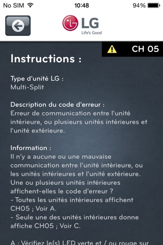 LG Service AE screenshot 3