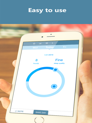 Screenshot #6 pour Easy Sleep Diary