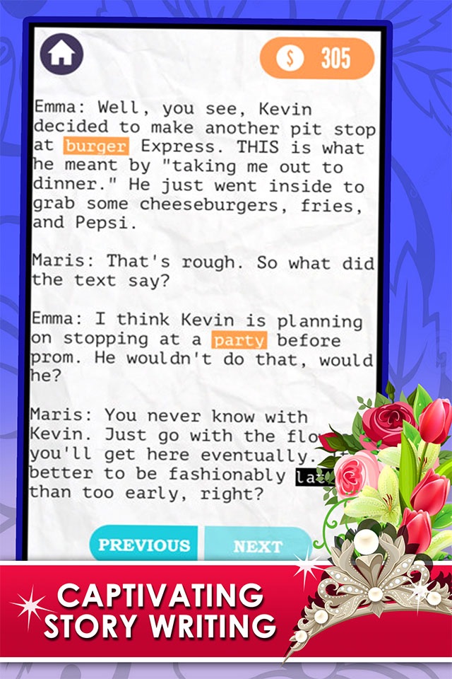 Prom Episode Choose Your Story - interactive high school love dating games for teen girl 2! screenshot 2