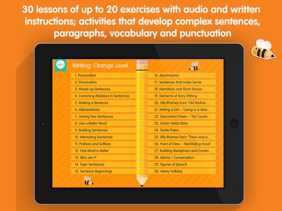 Screenshot #4 pour LessonBuzz Writing 6