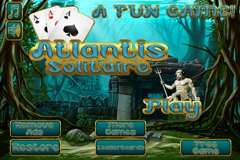 Atlantis Pyramid Solitaire Paid- The Rise of Poseiden's Trident for VIP Card Players screenshot 4