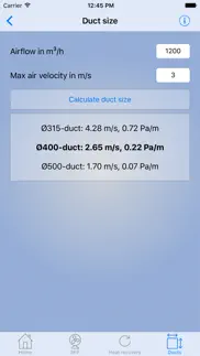 hvac-calculator iphone screenshot 4
