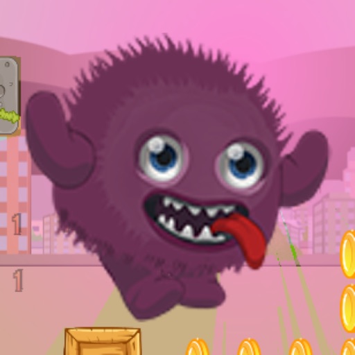 Crazy Monster City Run iOS App