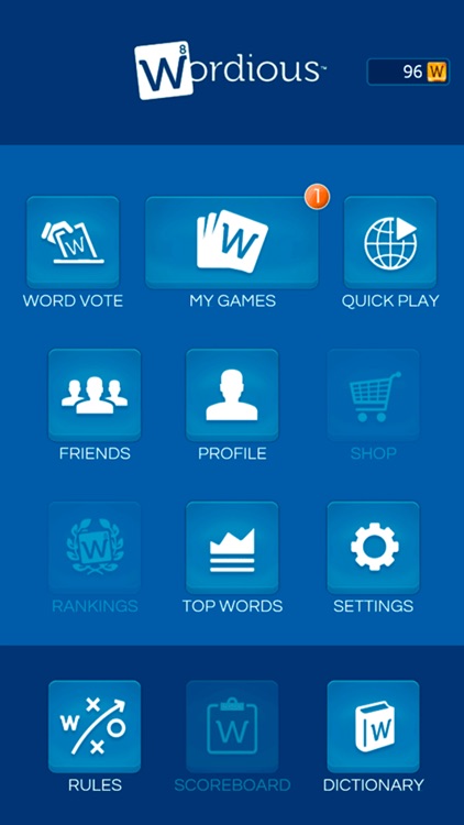 Wordious the Word Puzzle Game