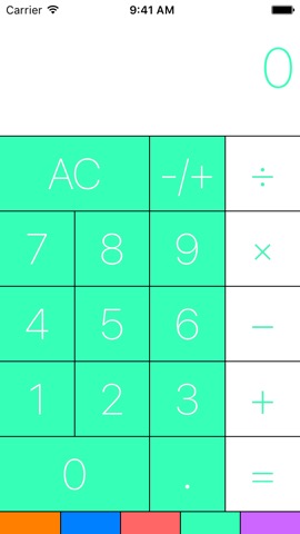 Calculator of Color- Calculator for Watch, iPad, and iPhoneのおすすめ画像1
