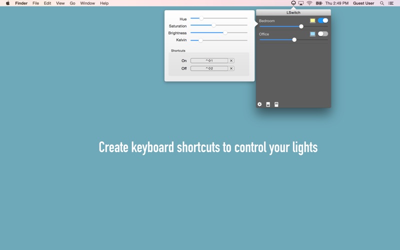 Screenshot #2 pour LSwitch for LIFX
