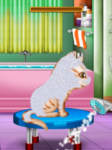 Screenshot #6 pour Laver et traiter les animaux de compagnie : aider les chats et chiots !