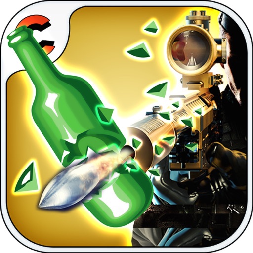 Real Bottle Shoot - Shooting Game icon