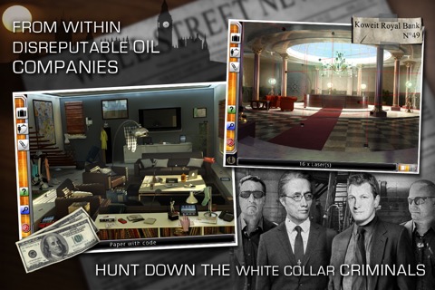 犯罪捜査局 - Petrodollars - A Hidden Object Adventureのおすすめ画像1