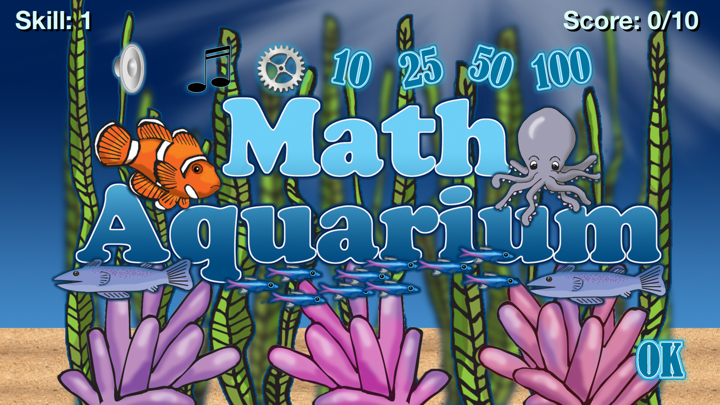 Screenshot #1 pour Math Aquarium