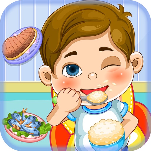 宝宝吃饭喽 早教 儿童游戏