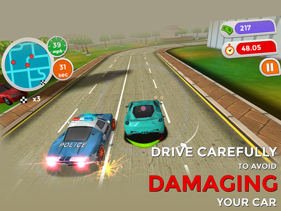 Screenshot #5 for Hotfoot - City Racer