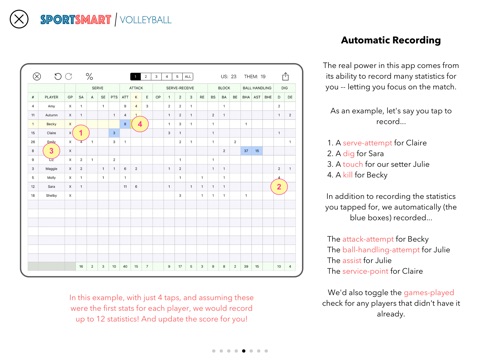 SportSmart - Volleyball screenshot 2