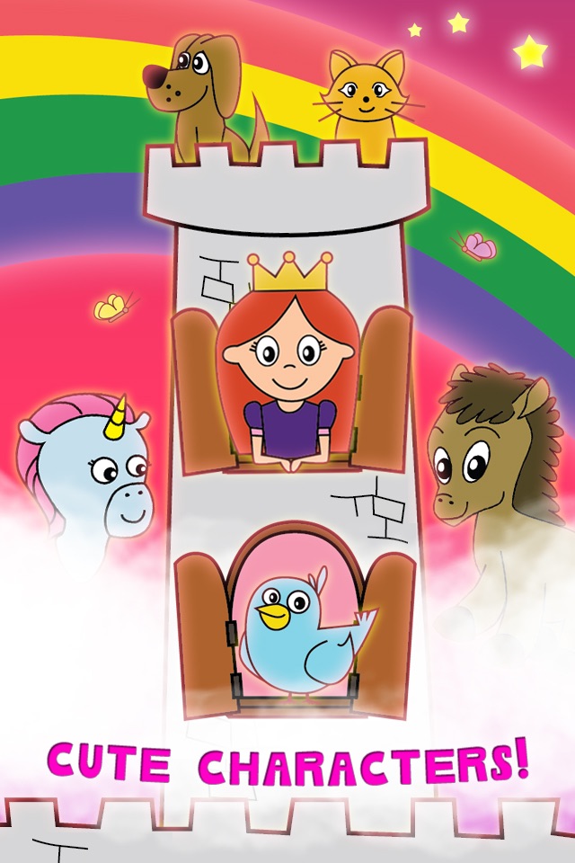 Princess Fairy Tale Coloring Wonderland for Kids and Family Preschool Ultimate Edition screenshot 2