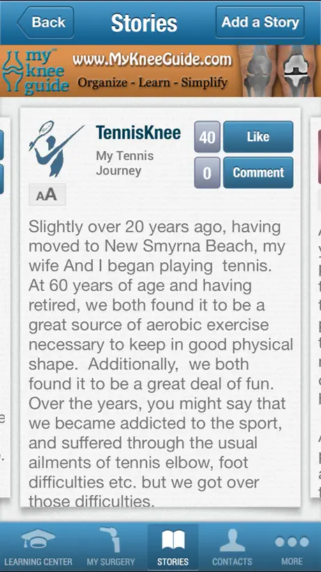 My Knee Guide