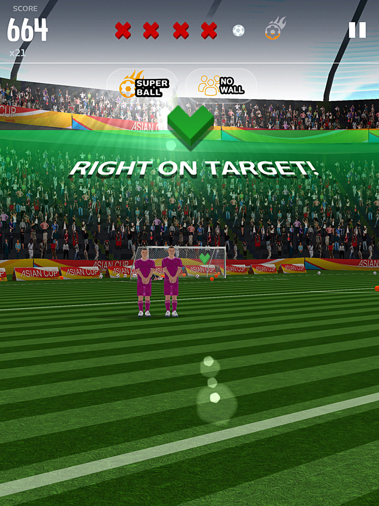 Free Kick Asian Cup 2016 screenshot 6