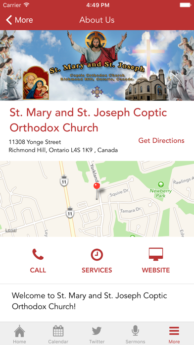 Screenshot #3 pour St. Mary and St. Joseph Coptic Orthodox Church