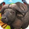 Casino Slots of the Mighty Buffalo Bonanza - Run and Collect the Coin Fun Game