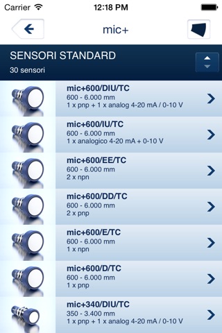 microsonic Ultrasonic Sensors screenshot 4