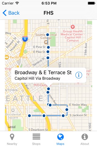 Seattle Streetcar Now screenshot 4