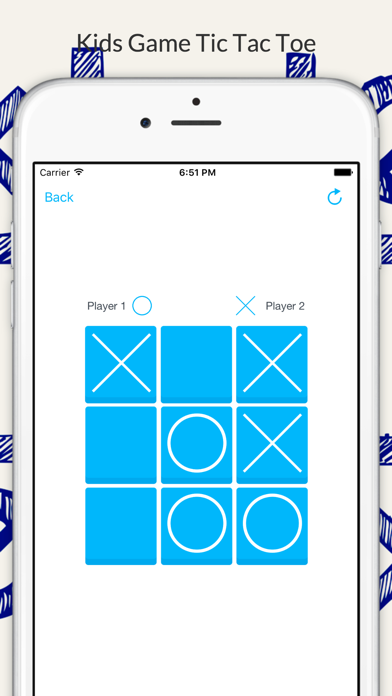 Screenshot #2 pour Tic Tac Toe-Kids Fun Jeu gratuit