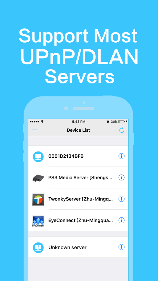 #1. AirPlayer - video player and network streaming app (iOS) Podle: Suzhou Totoro Network Technology Co., Ltd.