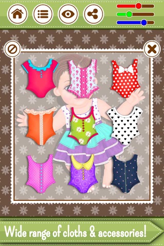 Cute Baby Dress Up Game! screenshot 4