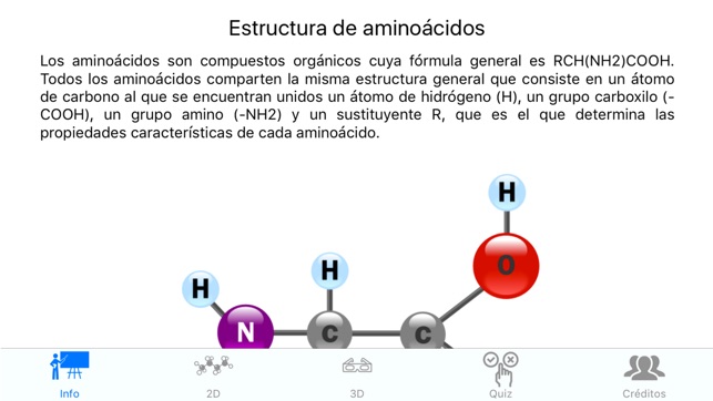 Amino Estructura