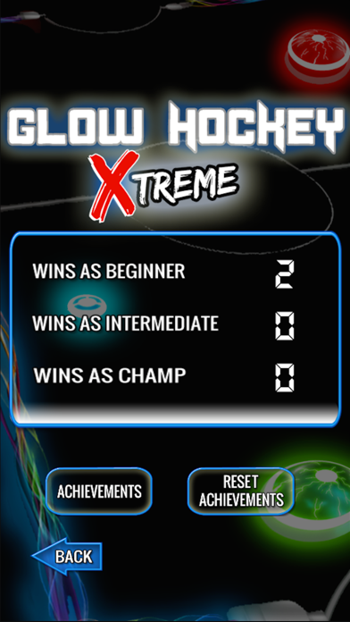 Glow Hockey Extreme screenshot