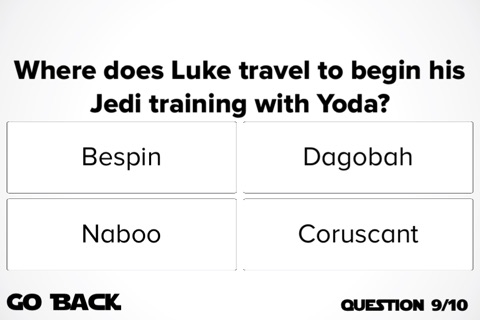 Ultimate Trivia: Star Wars Edition screenshot 4