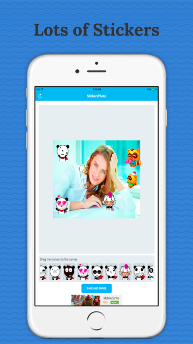 Photostickers-Free iPhone screenshot