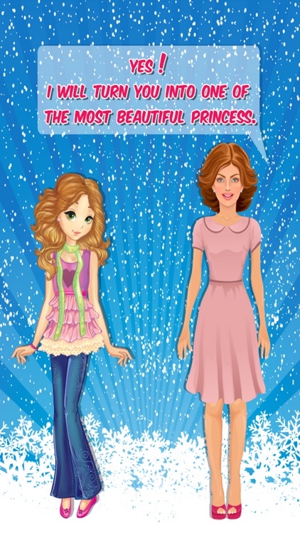 Icy Princess Makeover Salon - A royal party salon dress up and makeup game for teen girls