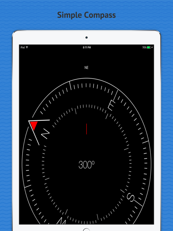 Compass Free-Simple iPad screenshot
