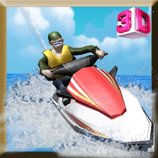 Jet Ski Simulator - Motorboat driving & parking simulation game Icon