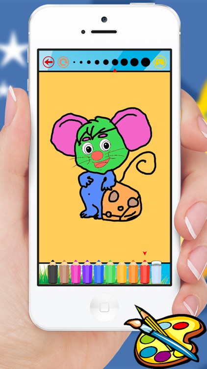 Animals Coloring Book - Cute Drawing Painting Kids Games screenshot-4