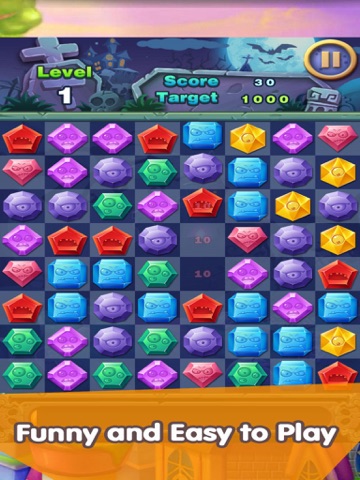 Screenshot #4 pour Puzzle Jewels Swipe or Switch