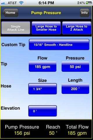 Firefighter Calculator screenshot 2