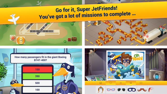 Super JetFriends – Games and Adventures at the Airport
