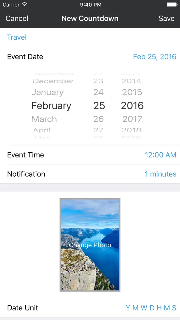 #4. Countdowns ※ (iOS) De: iReka Soft