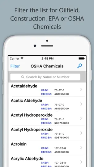 Chemical Safety Data Sheets - ICSC iPhone Ekran Görüntüsü 4