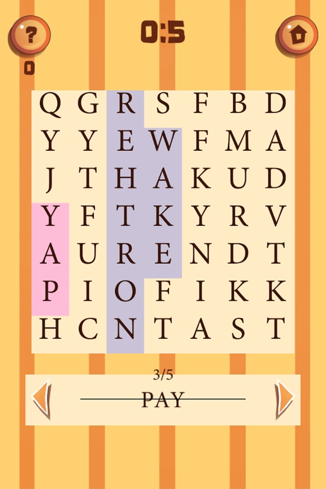 Word search: feelwords screenshot 2