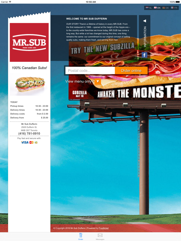 Screenshot #5 pour Mr Sub Dufferin