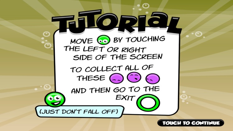 Green Goo Balls In The Bouncing World
