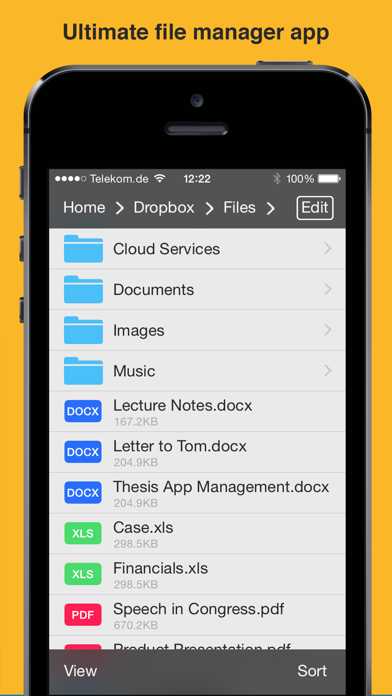 Screenshot #2 for File Manager App