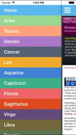 Horoscope Astrology and Zodiac signs iPhone image 2