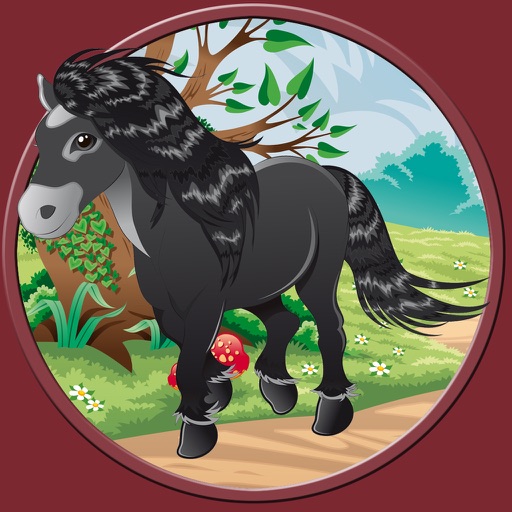 captivating horses for kids - no ads icon