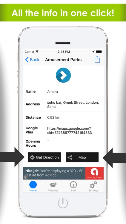 A Nearby places finder - Find whats near me , navigation maps plus travel guide screenshot-3