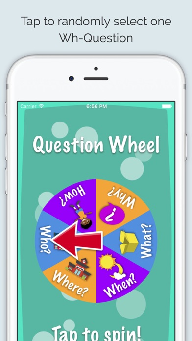 Screenshot #1 pour The Question Wheel