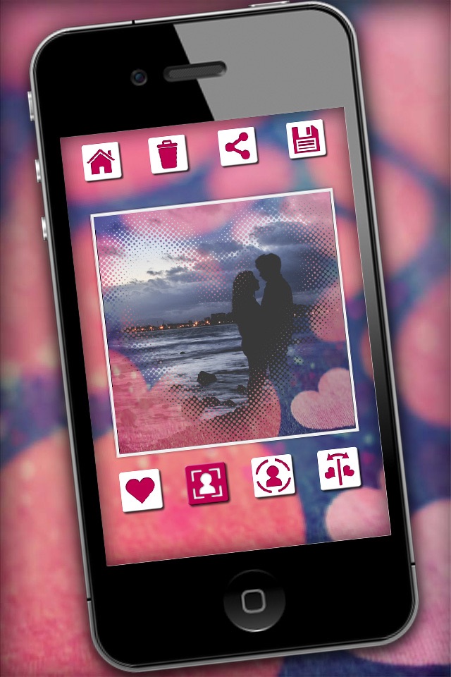 Photo editor for your profile with frames and love filters screenshot 3